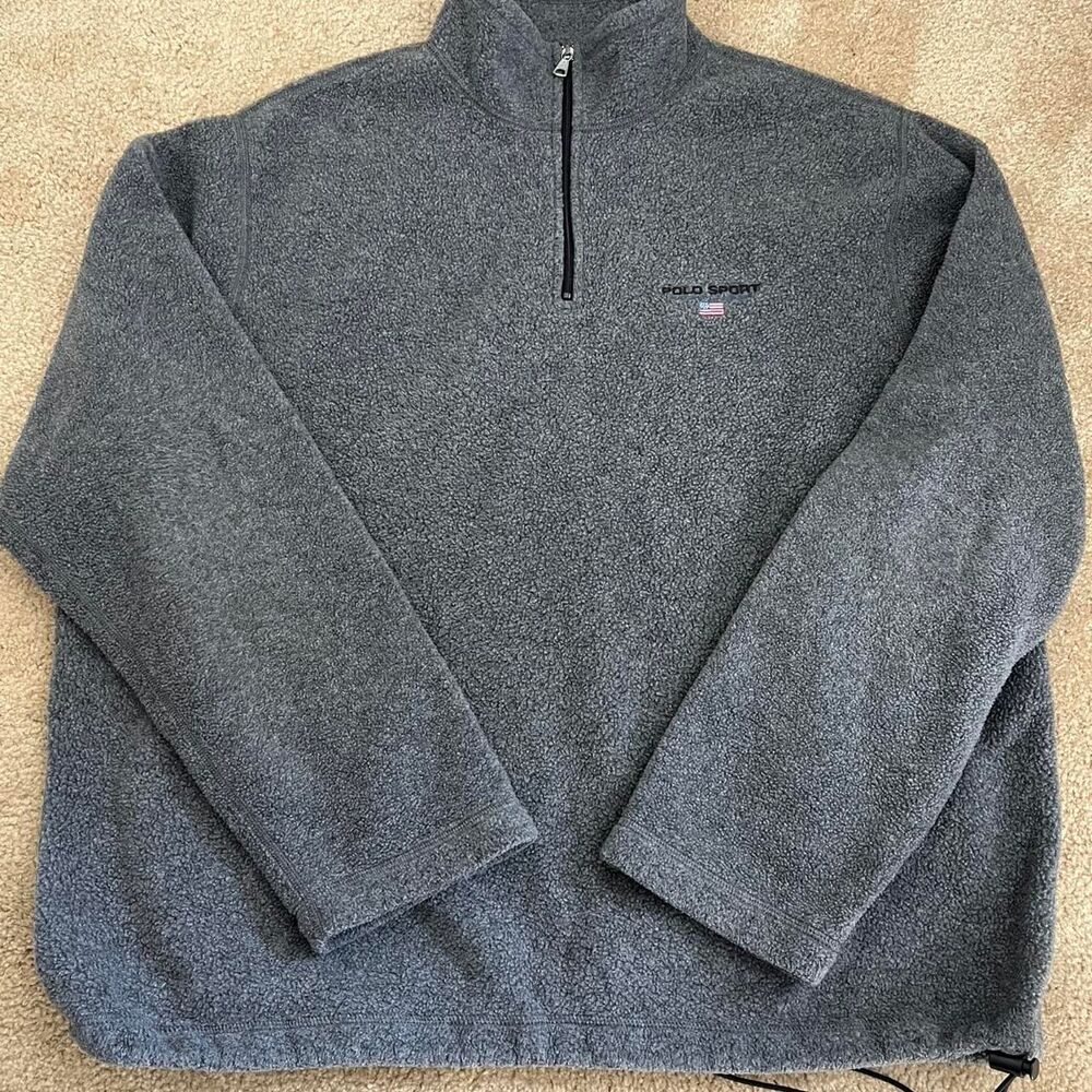 Polo-sport Men's Grey Fleece jacket